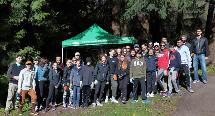 April 2018 work party
