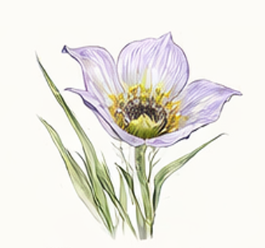 Mariposa Lily illustration